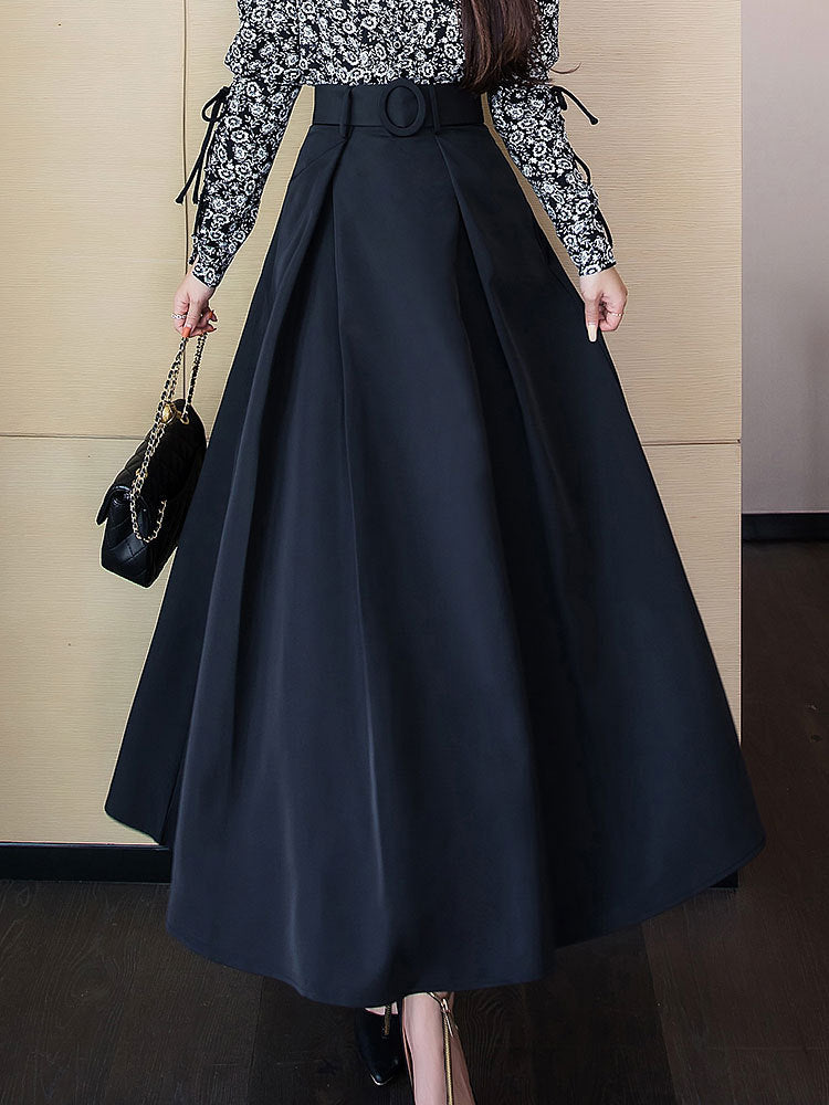 Vera Structured A-Line Skirt