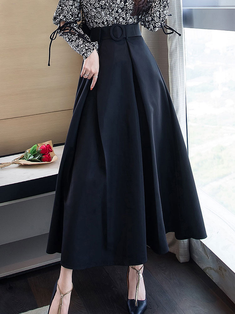 Vera Structured A-Line Skirt
