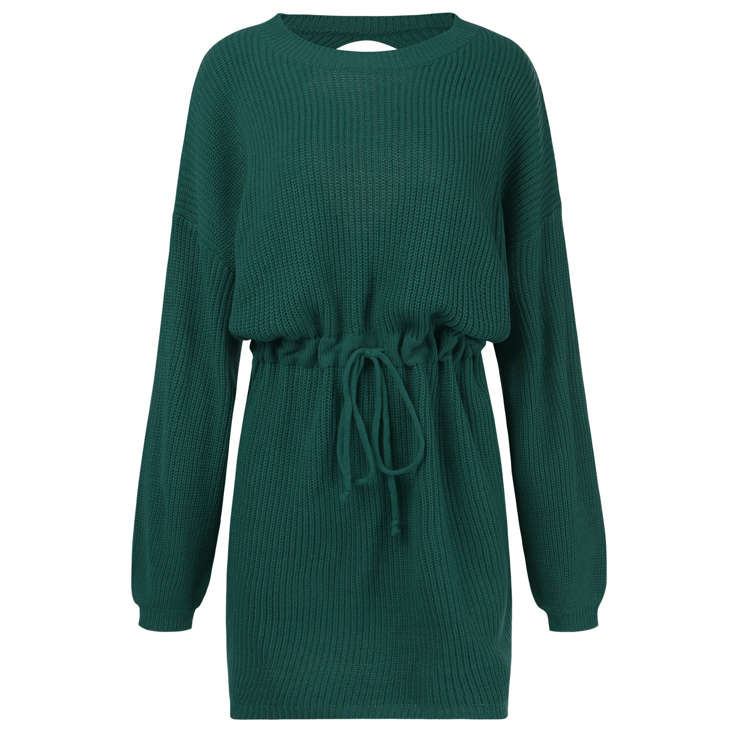 Formelle Ribbed Knit Midi Dress