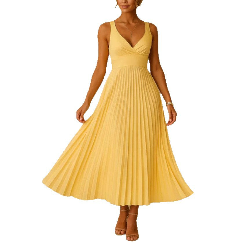 Lustra Satin Drape Dress